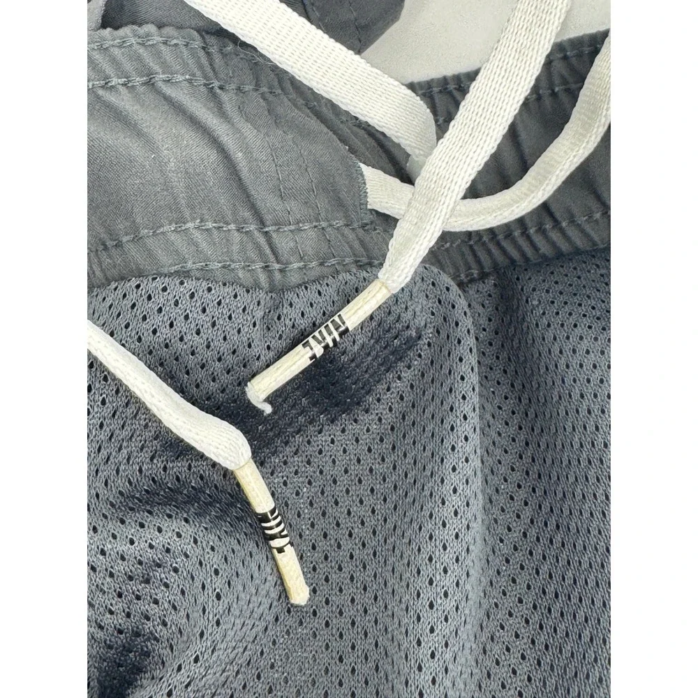 Nike Swim Men Gray Board Shorts‎ Trunks L Mesh Lined NESS4041 026 KO3511